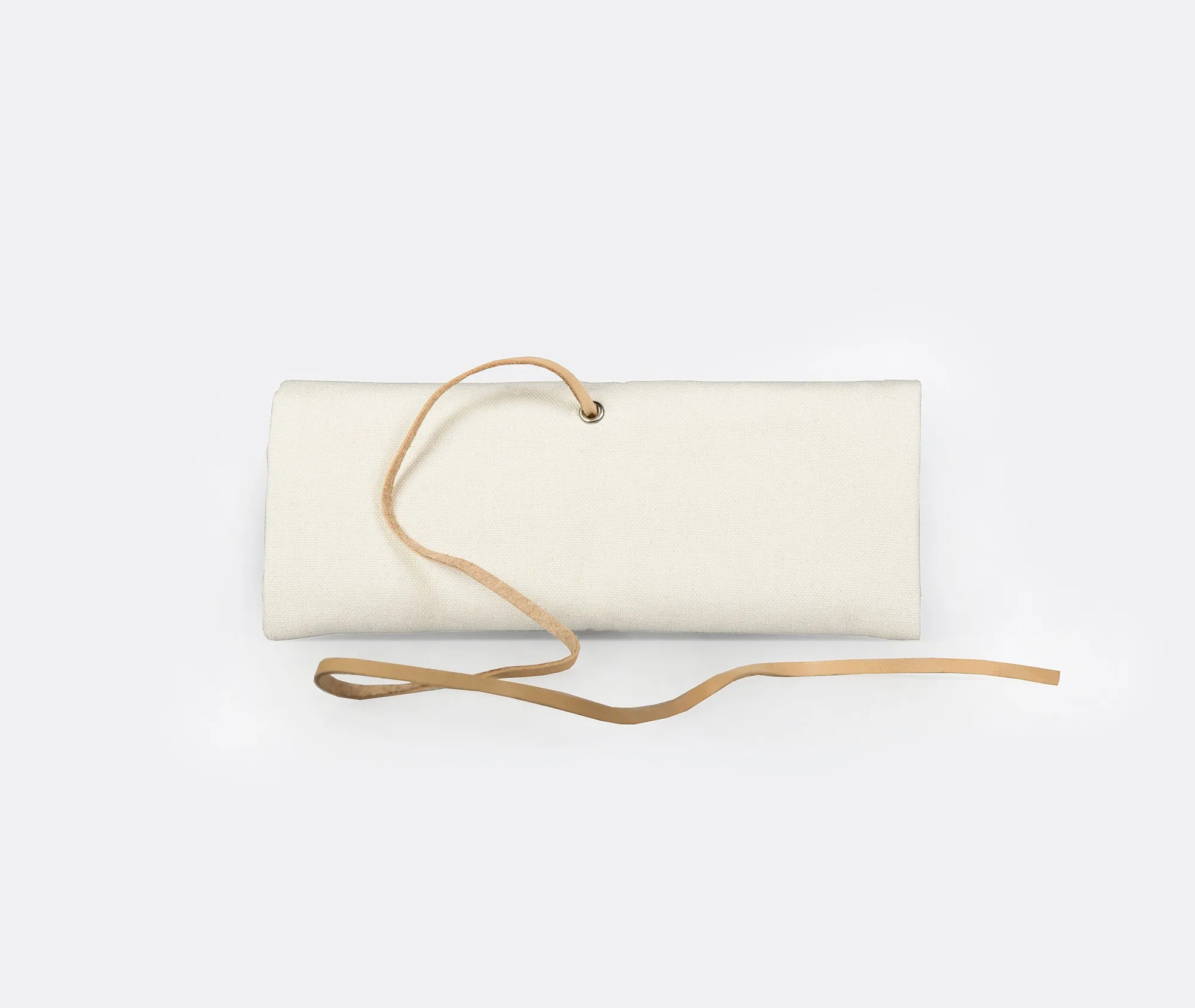 Field Roll Pencil Case - White
