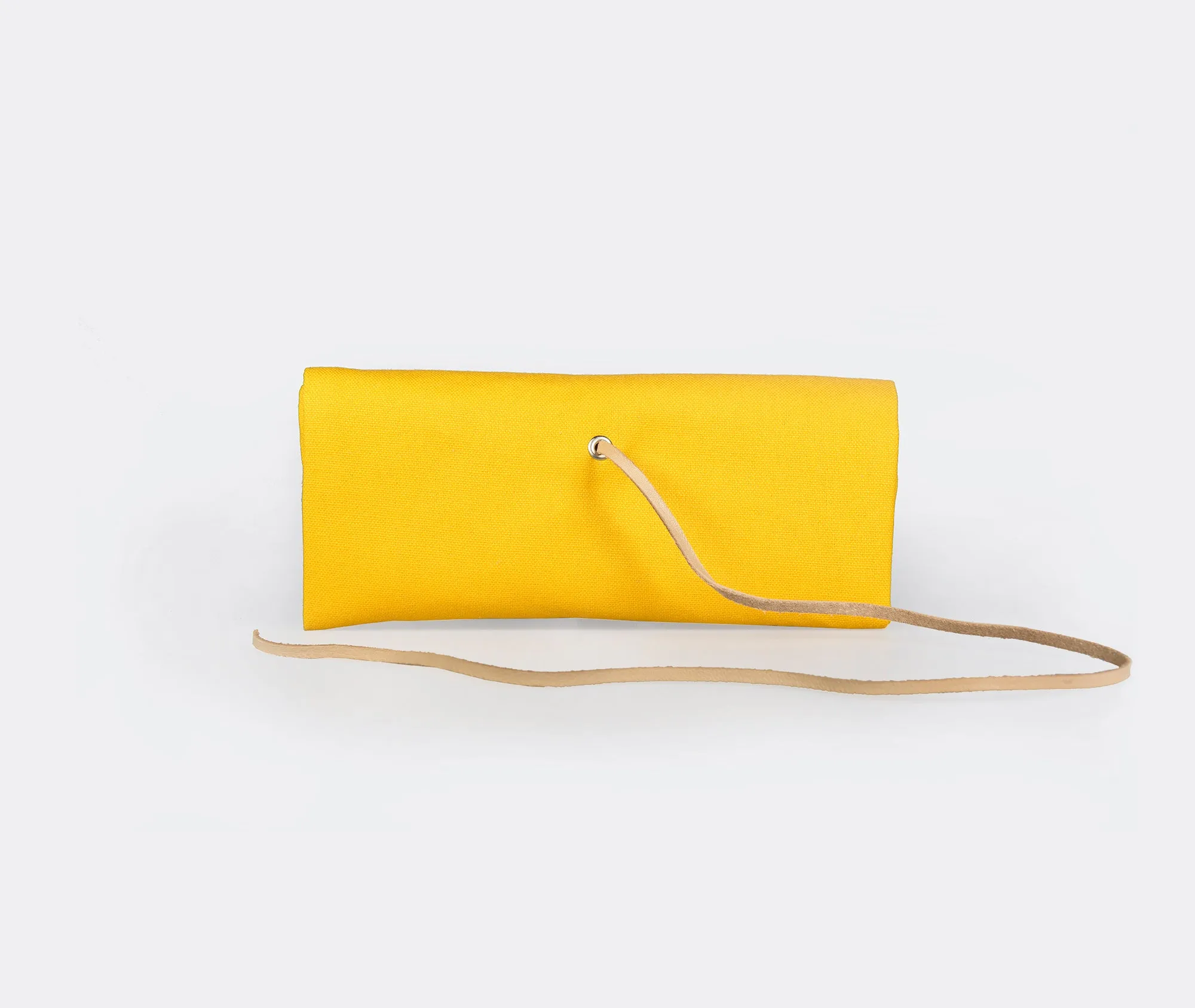 Field Roll Pencil Case - Yellow