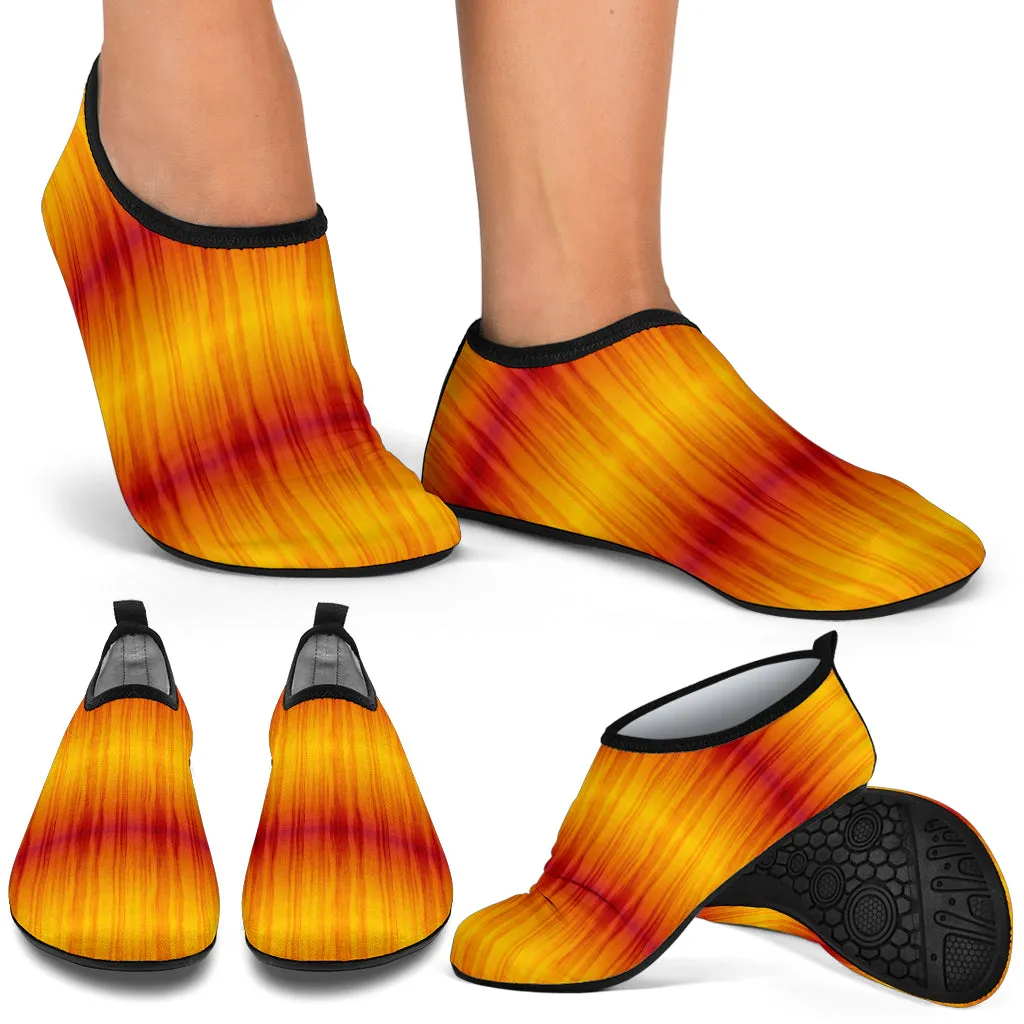 Fire Tie Dye Water Shoes