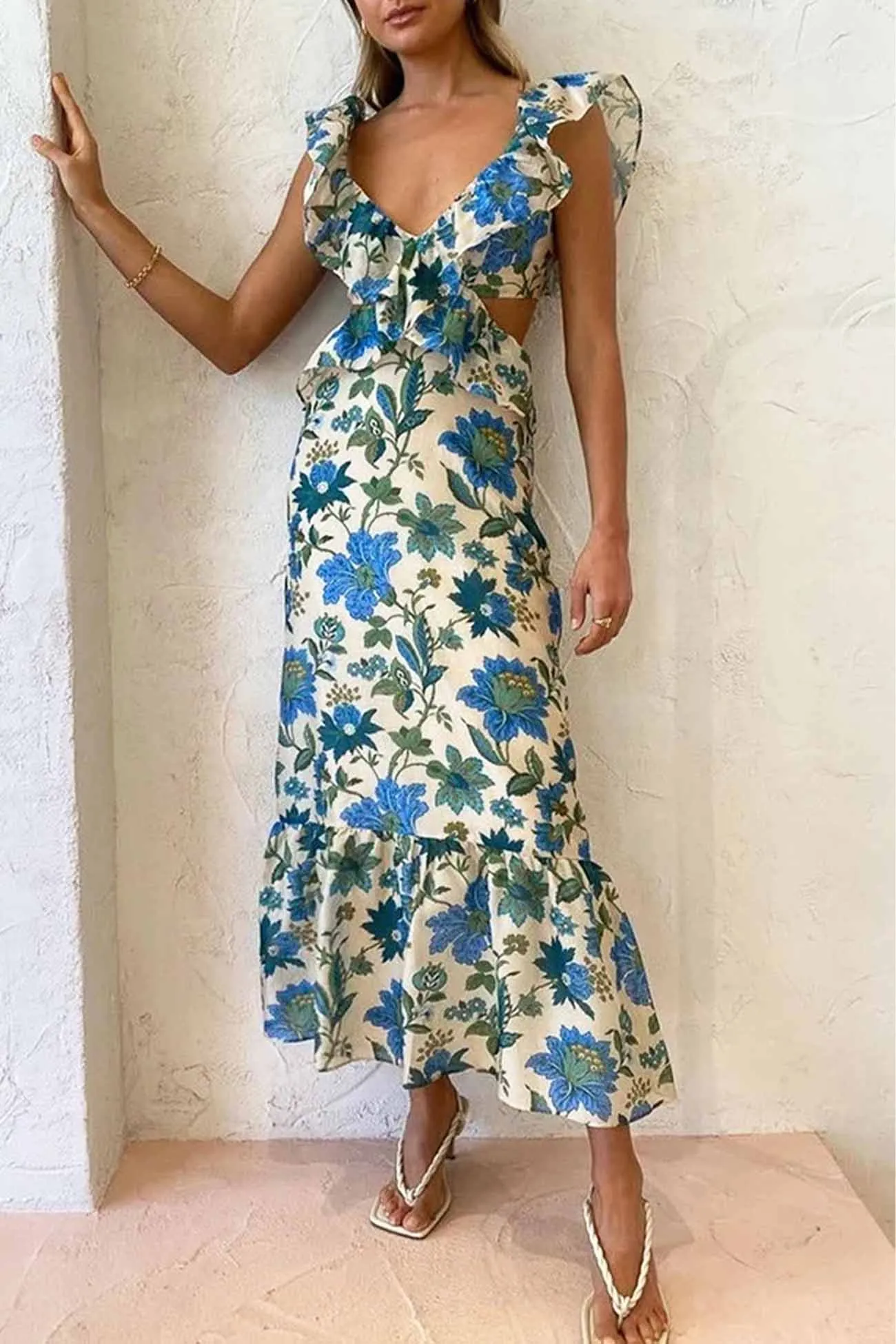 Floral Maxi Dress | Lightweight | Summer-Ready