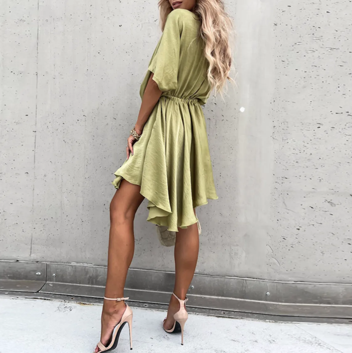 Flowy V-Neck Mini Dress | Lightweight & Chic | Effortless Summer Style