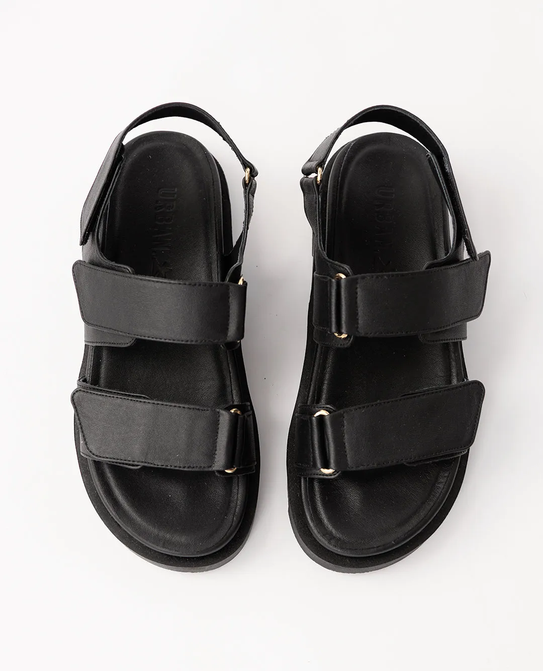 FOLDY LEATHER SANDALS