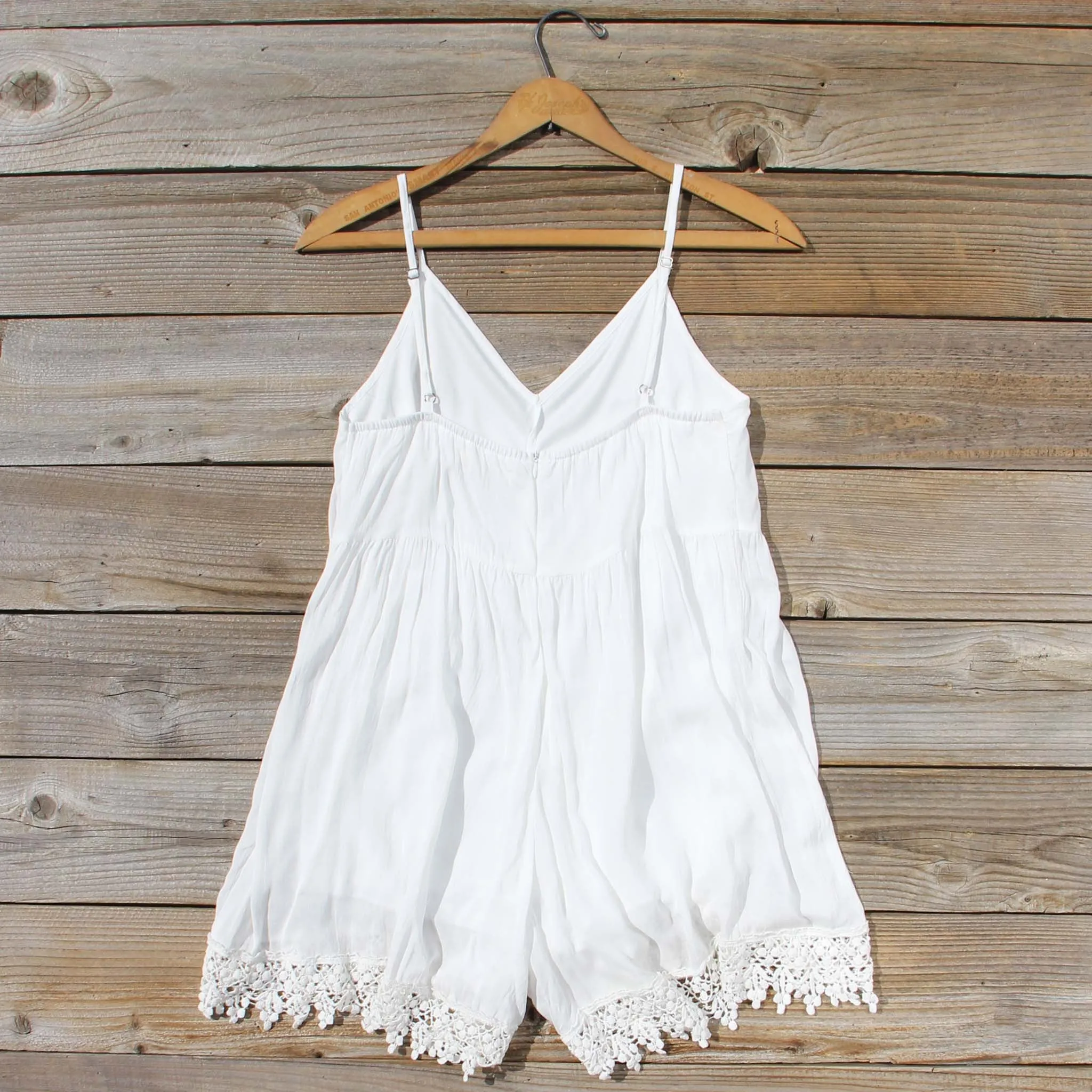 Fortune Teller Romper in White