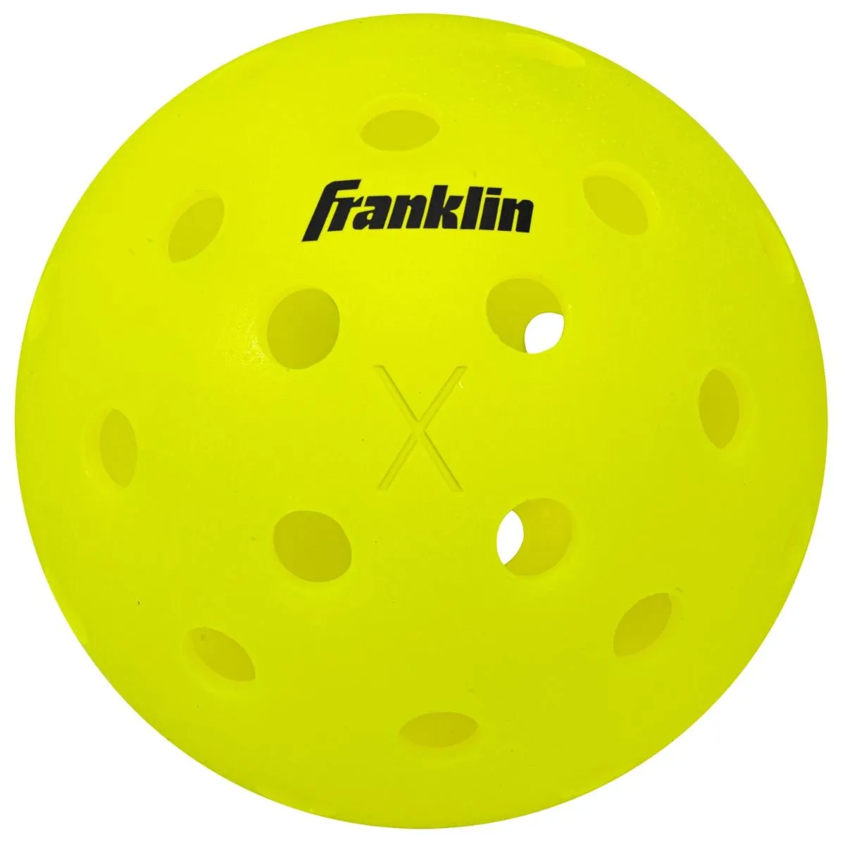 Franklin X-40 Outdoor Pickleballs in Optic Yellow