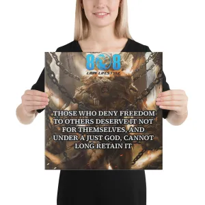 Freedom Code 1 Canvas