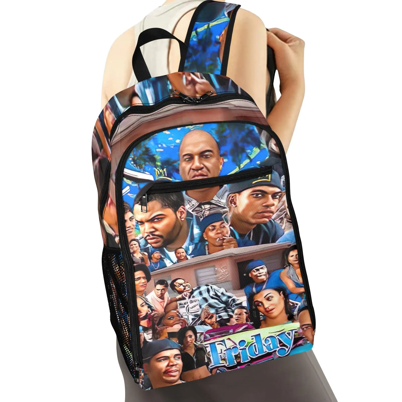 Friday (1995) Movie Collage All Over Print Leisure Sports Backpack