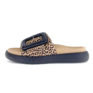 GABOR Leo ruskind sandal / mules m. sort