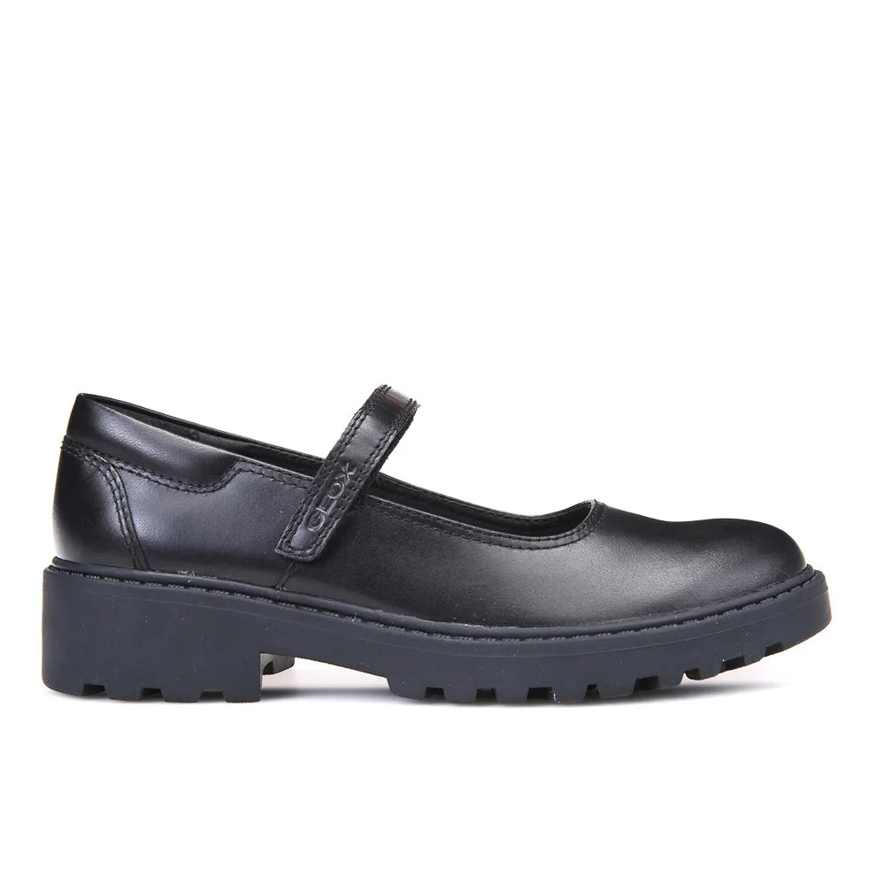 Geox Casey Ballerina Mary Jane Black Shoe