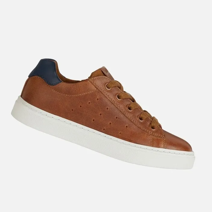 Geox - Nashik  - Cognac/Navy