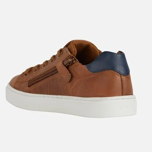 Geox - Nashik  - Cognac/Navy