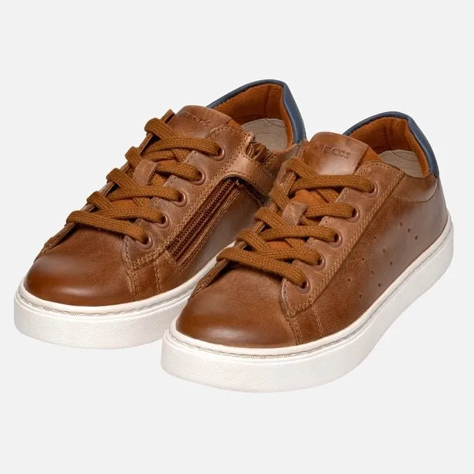 Geox - Nashik  - Cognac/Navy
