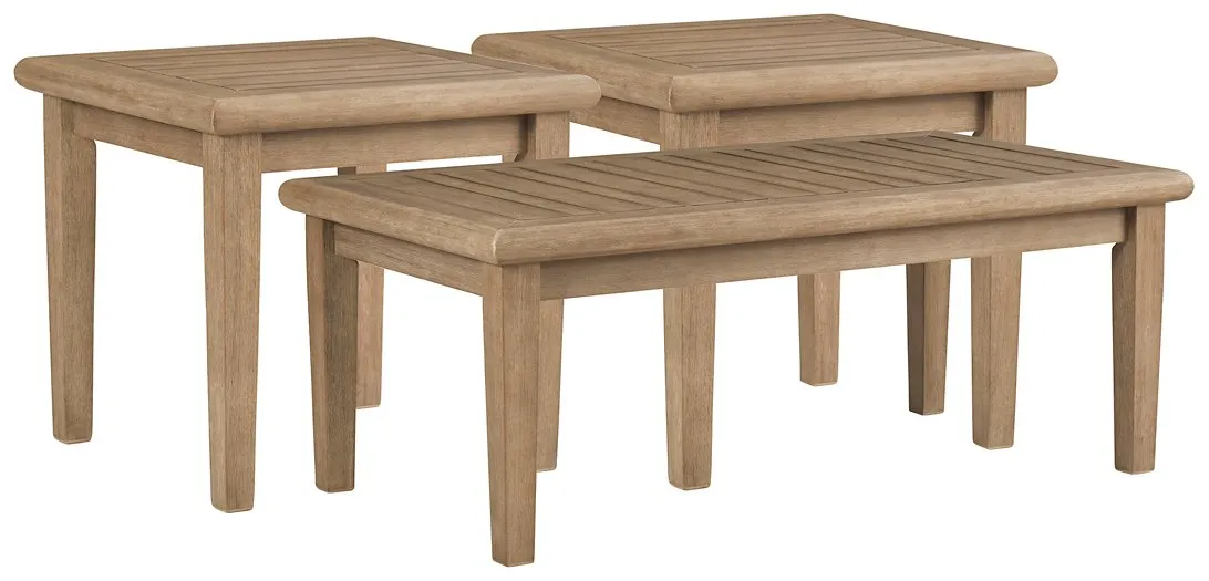 Gerianne 3-Piece Outdoor Occasional Table Package