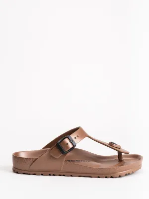 gizeh eva sandal - metallic copper