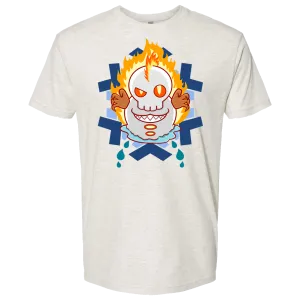 Gnoggin Snowman - Oatmeal Cotton T-Shirt