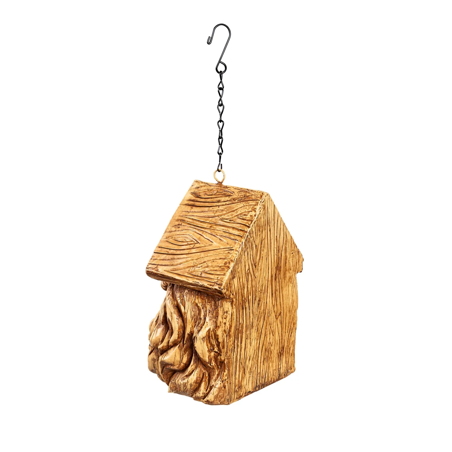 Green Man Resin Bird House,2bh723