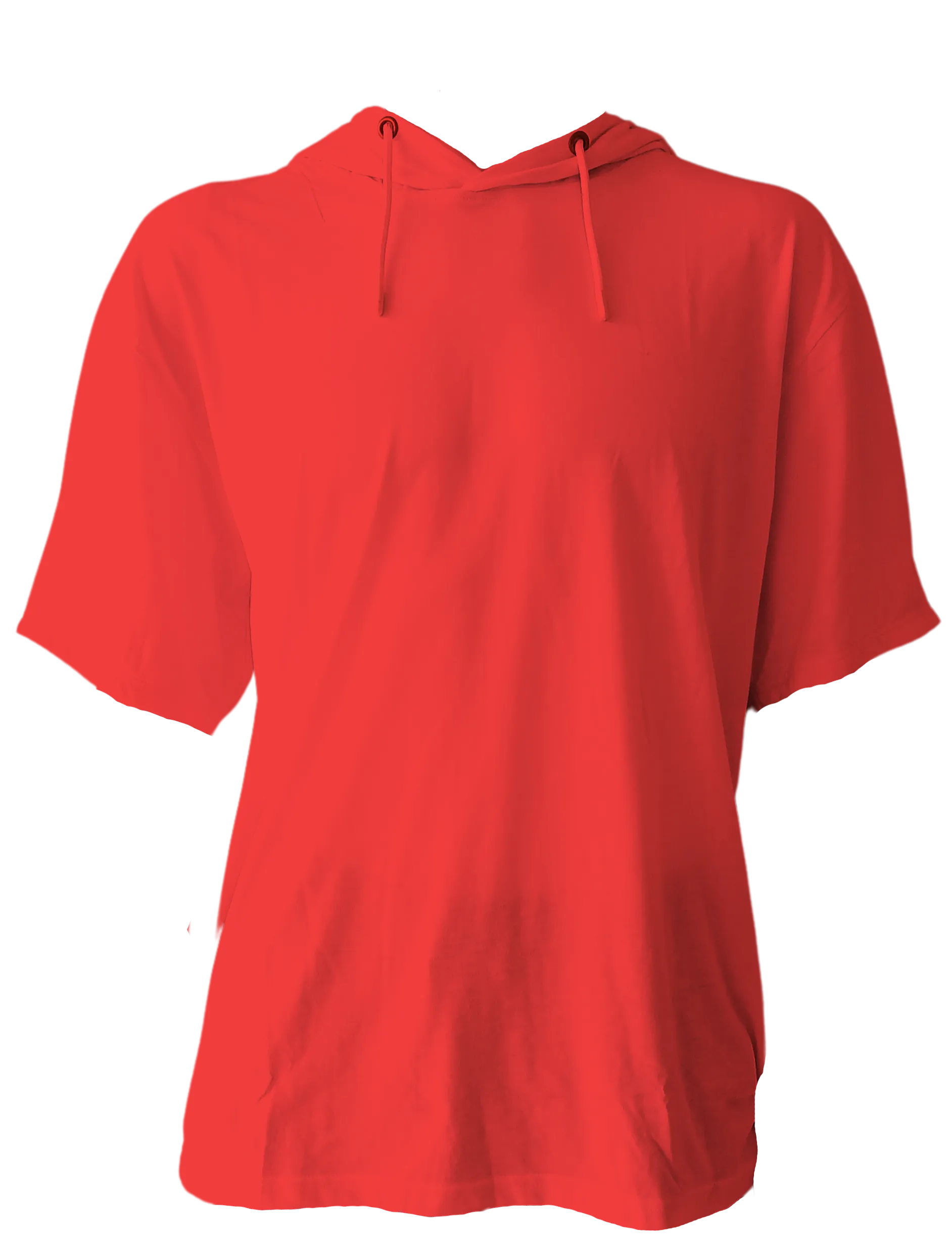 H9004 A  : Short Sleeve Jersey Hoodie with Hidden Zippered Pockets