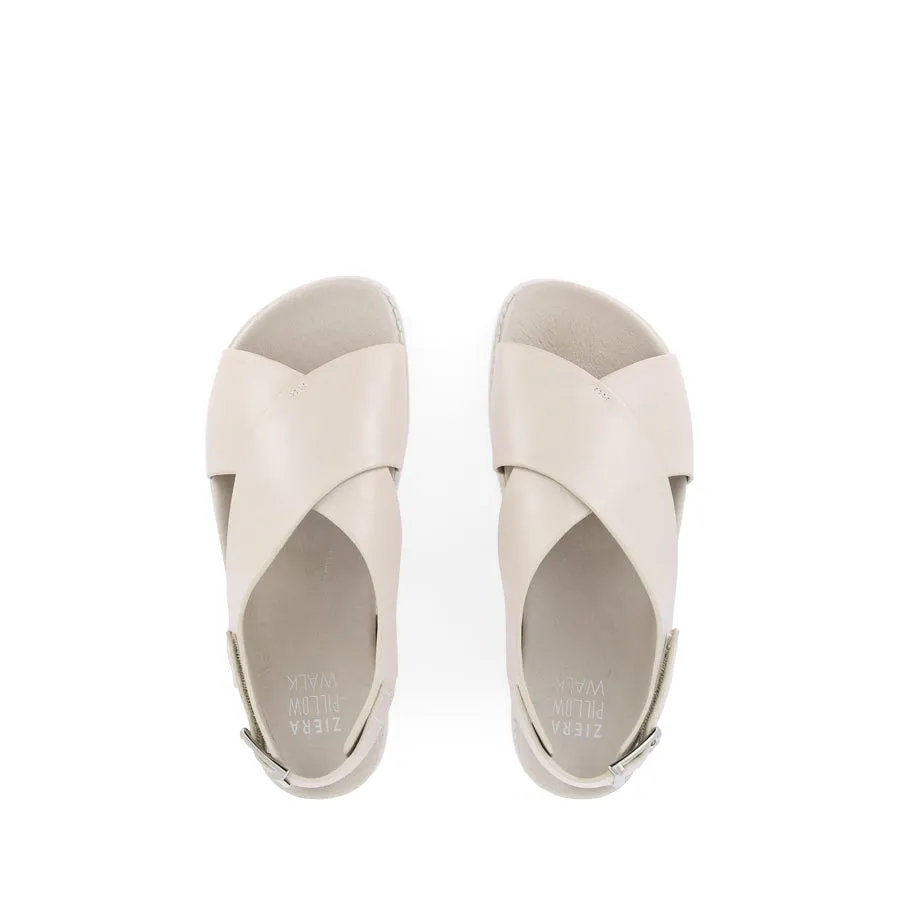HANAKO W - ALMOND LEATHER
