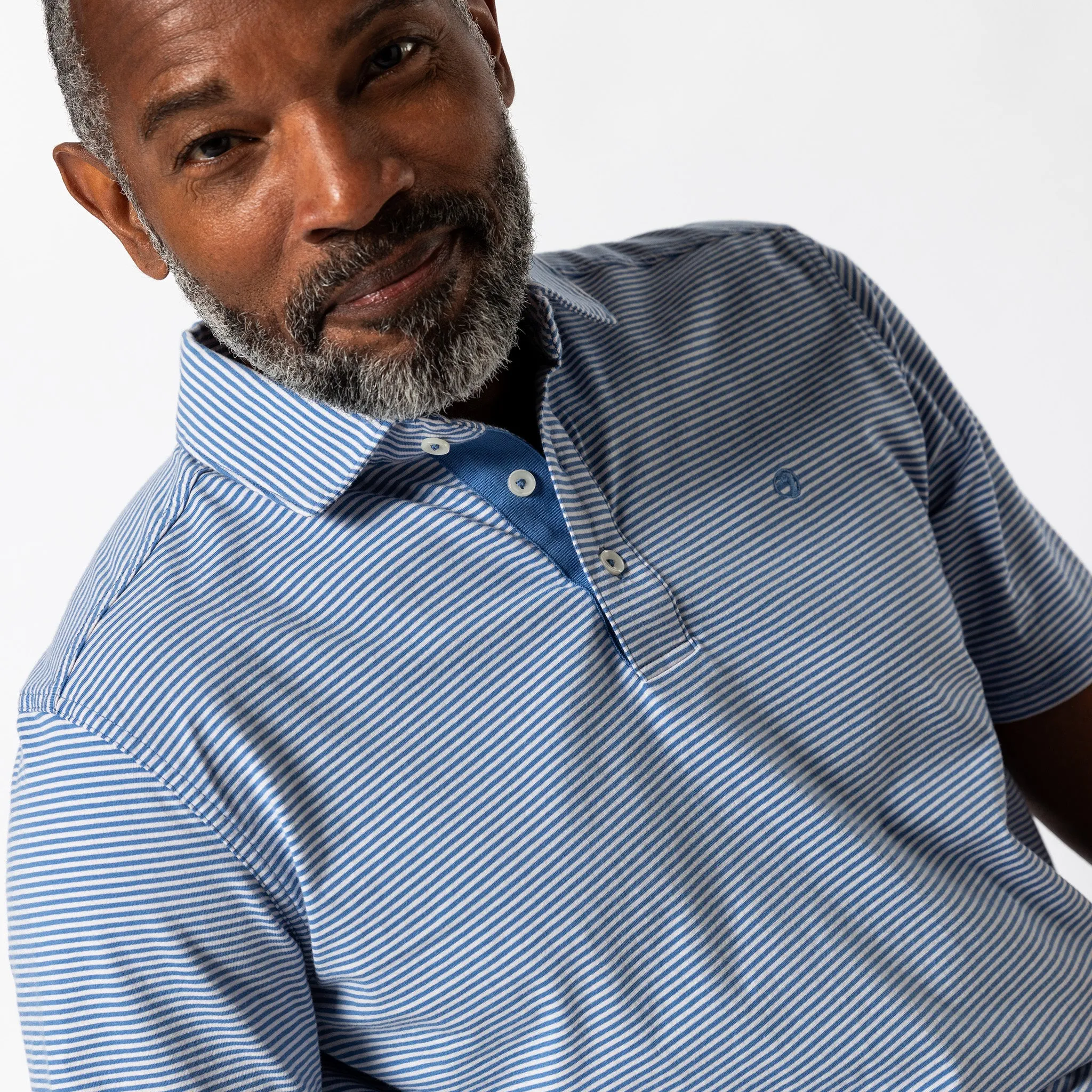 Hanover Pima Cotton Polo - Classic Stripe
