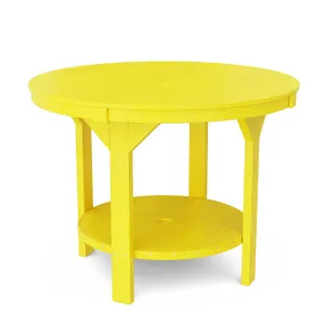 Heritage 48" Pub Table Wildridge Color: Lemon Yellow