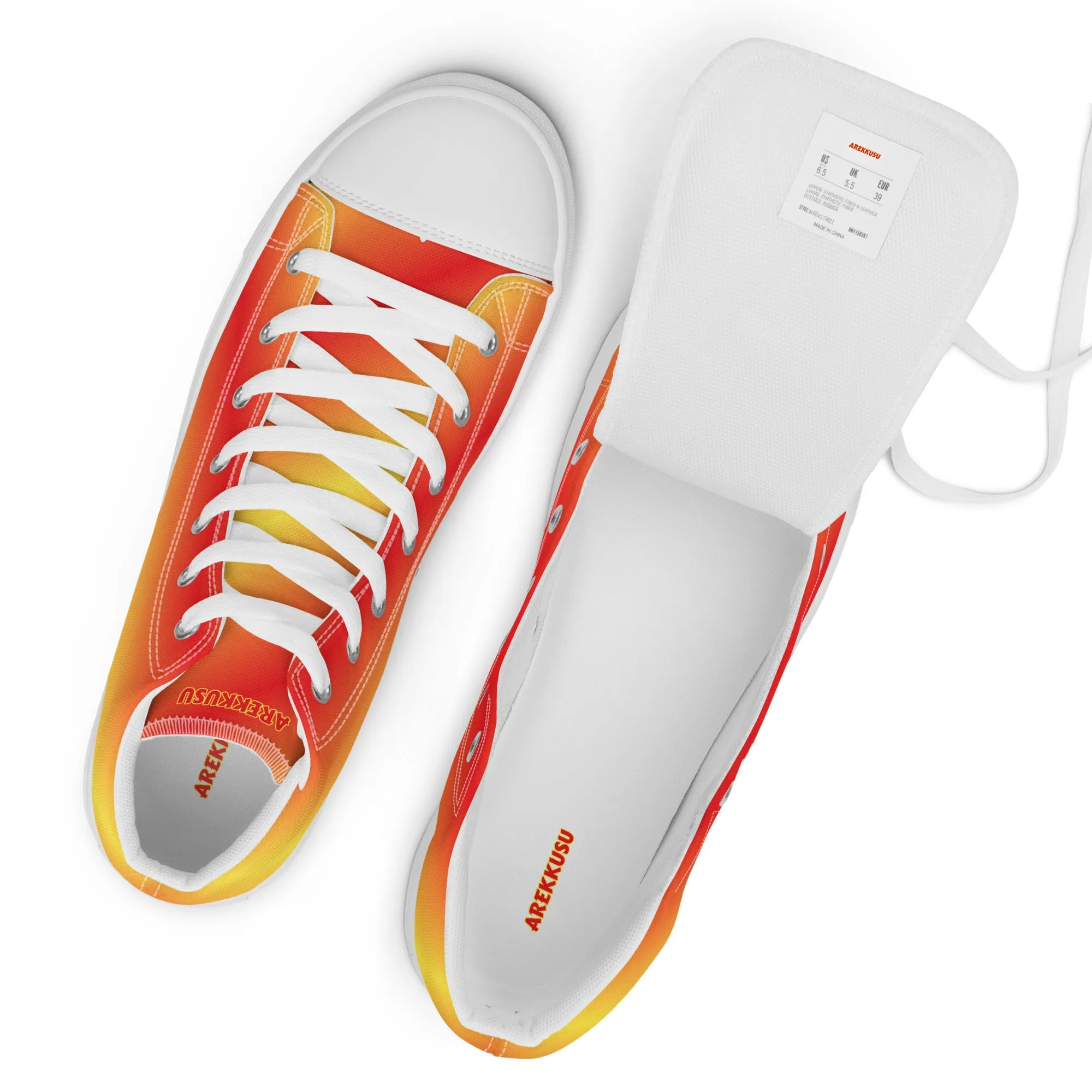 High Top Canvas Shoes