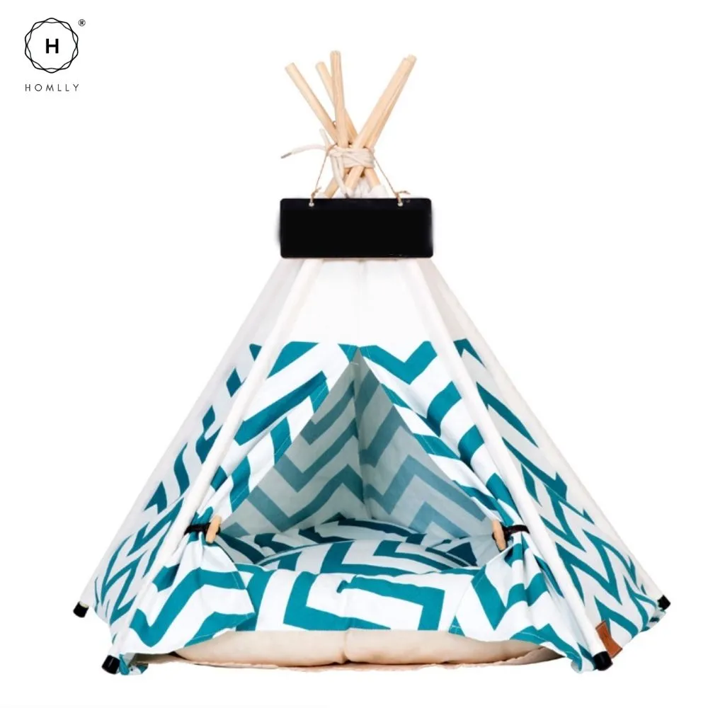 Homlly Kela Pet Teepee Dog (Puppy) & Cat Bed Tent