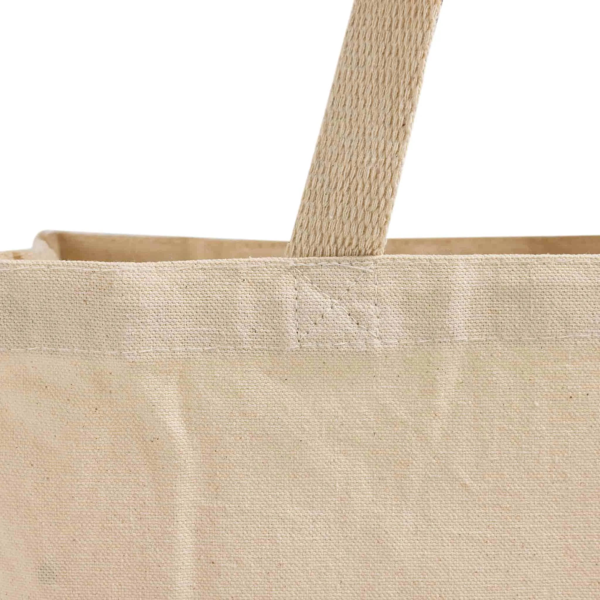 Horizontal Canvas Tote
