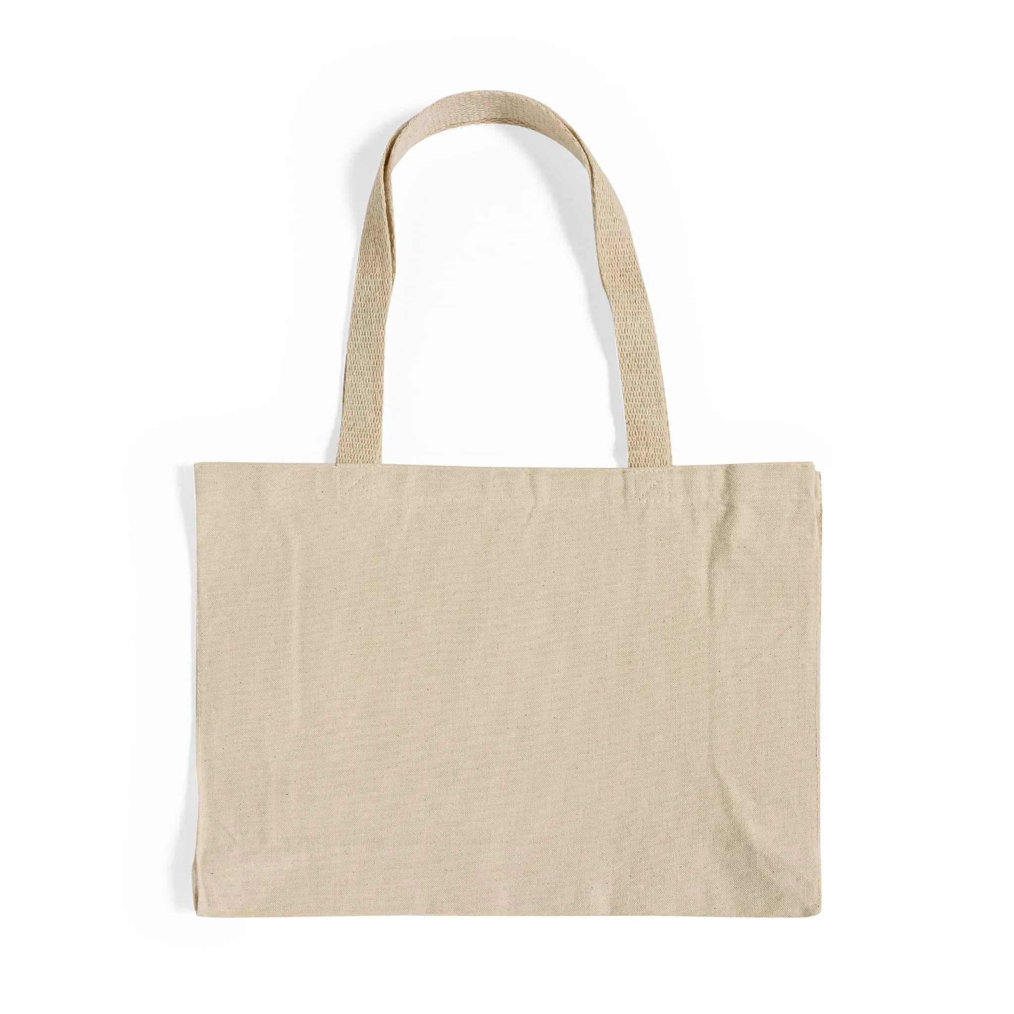 Horizontal Canvas Tote