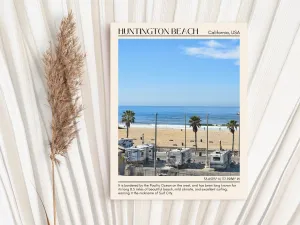 Huntington Beach Wall Art Canvas, California, USA