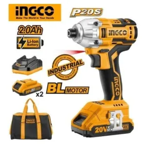 Ingco Lithium-Ion Cordless Impact Driver 20V 2.0Ah - CIRLI2002