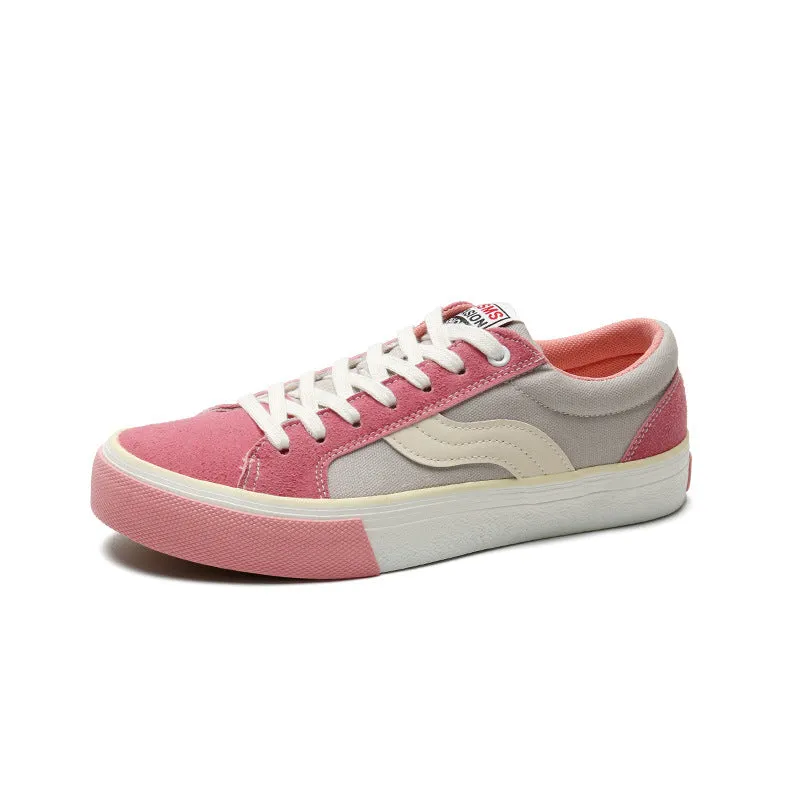 INSTOCK-Spring New Red Low-top Canvas Shoes