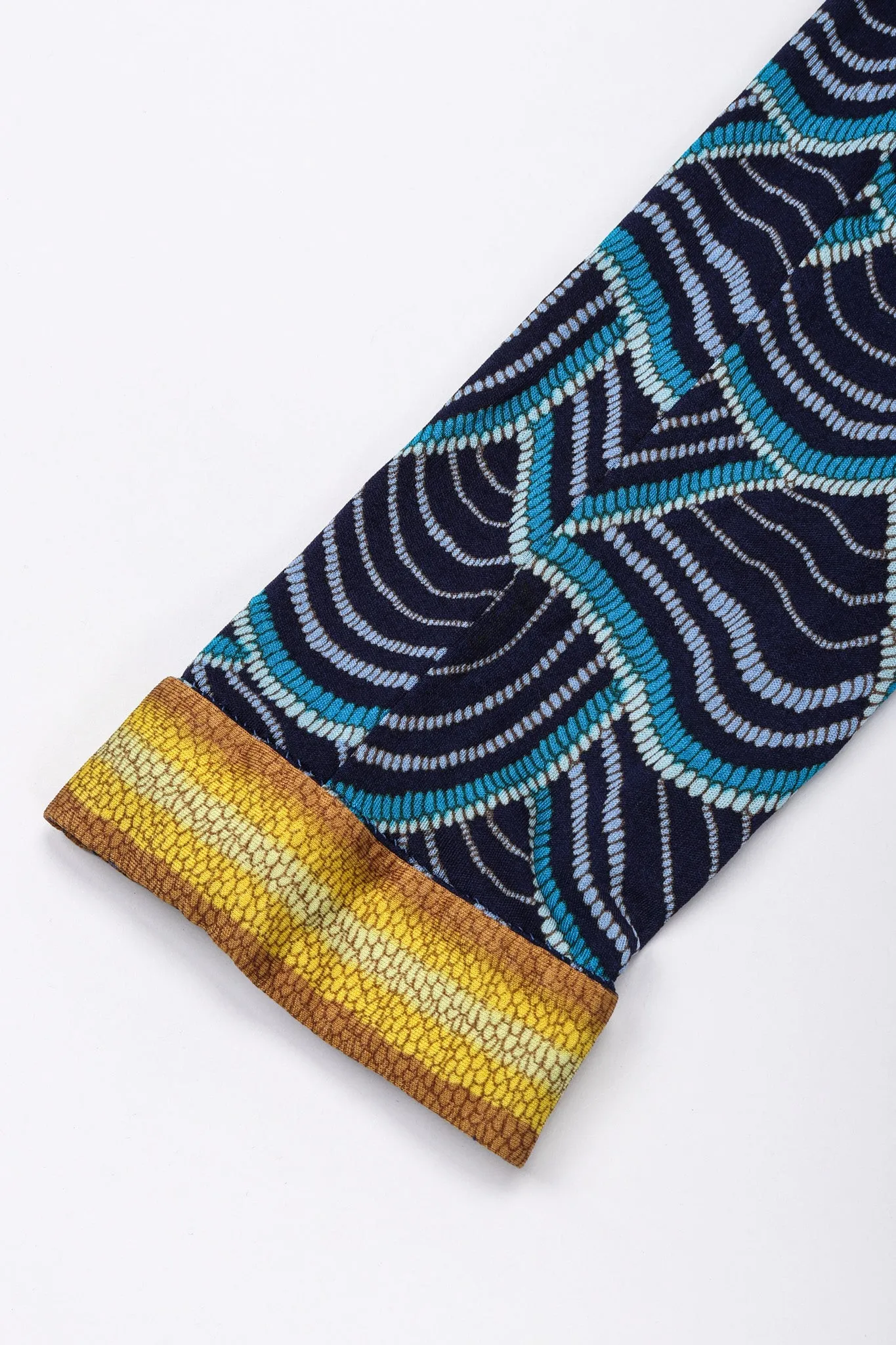 Japanese Silk Print Dress
