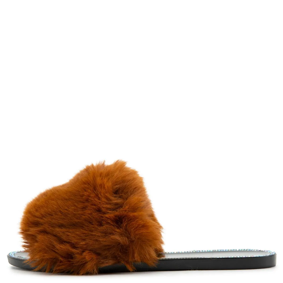 Jelly-20 Flat Fur Sandals