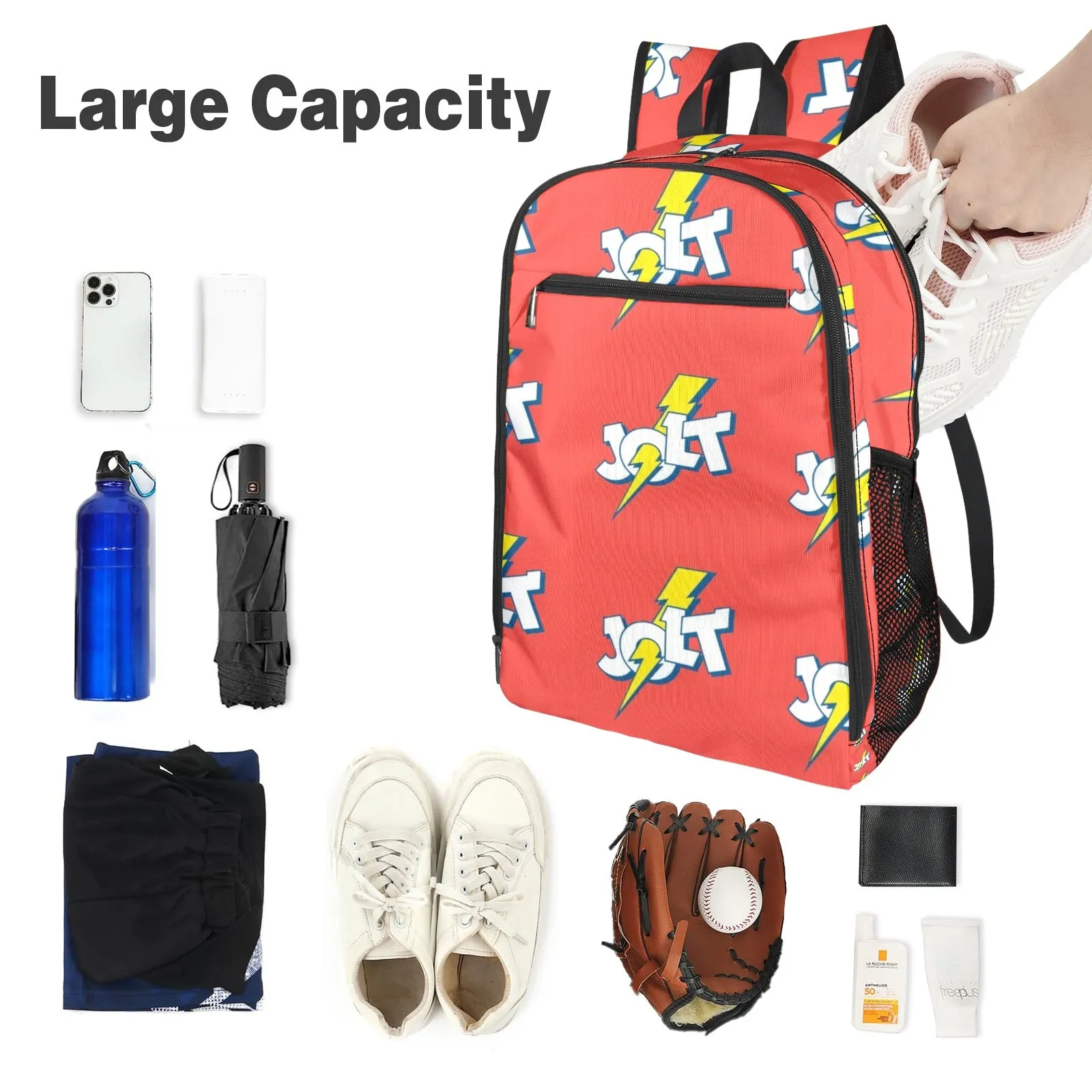 JOLT Cola All Over Print Leisure Sports Backpack
