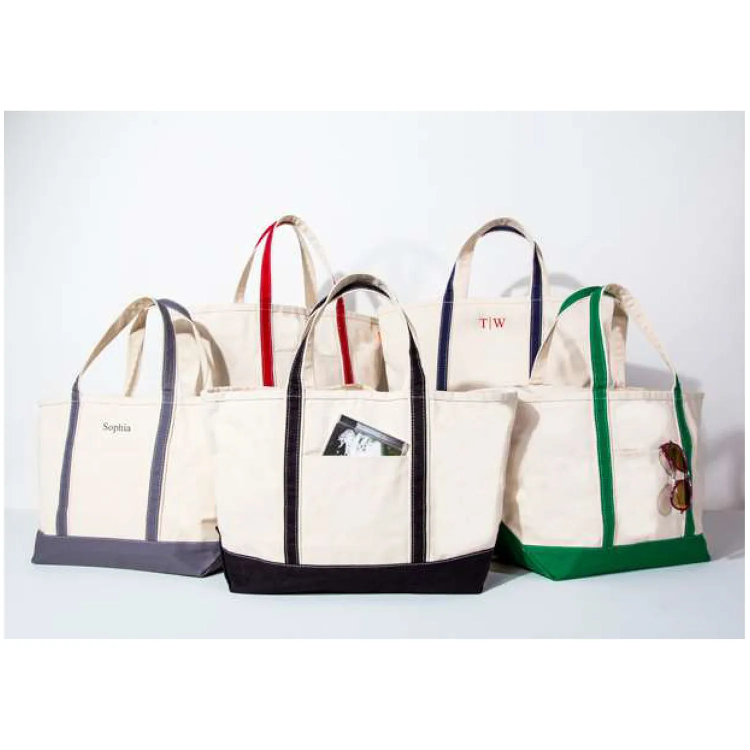 Kappa Delta Large Canvas Tote Bag