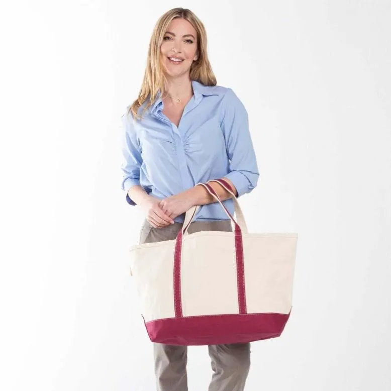 Kappa Delta Large Canvas Tote Bag