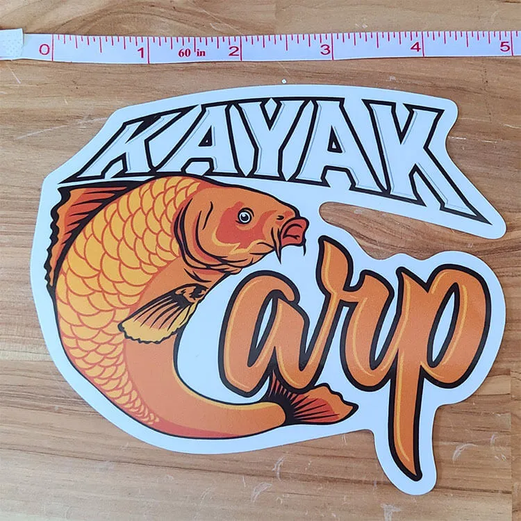 Kayak Catfish Durable Vinyl Decals