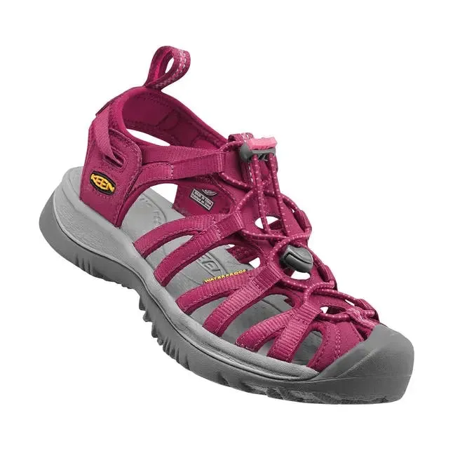 Keen Whisper Womens Sandals - Beet Red/Honeysuckle