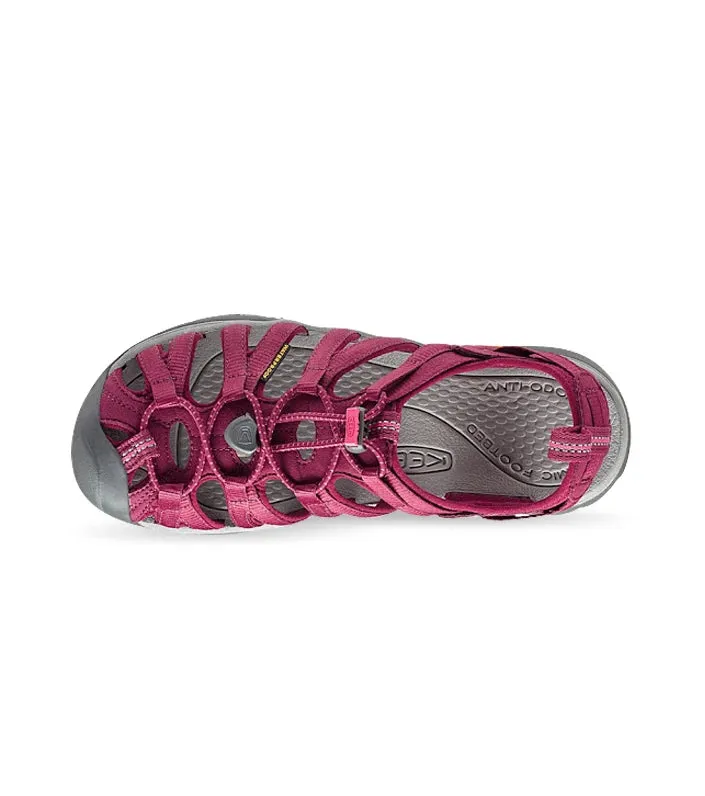 Keen Whisper Womens Sandals - Beet Red/Honeysuckle