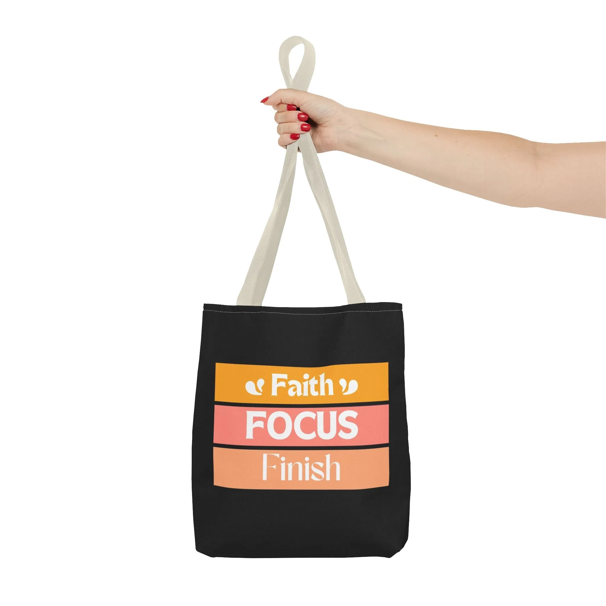 Keep The Focus-Inspiring Canvas Tote