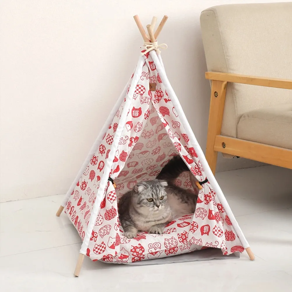 kennel removable Canvas Tent Pet house
