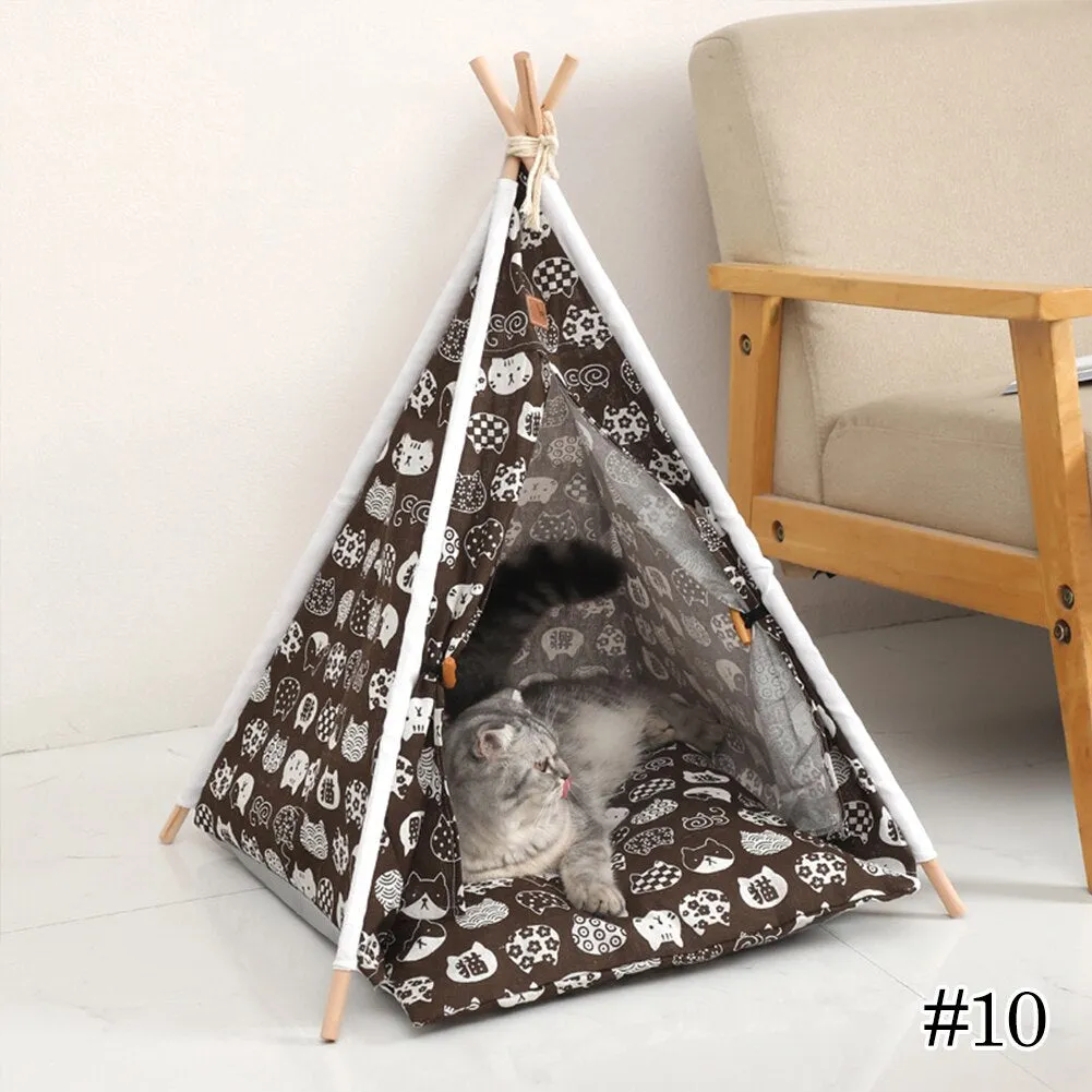 kennel removable Canvas Tent Pet house