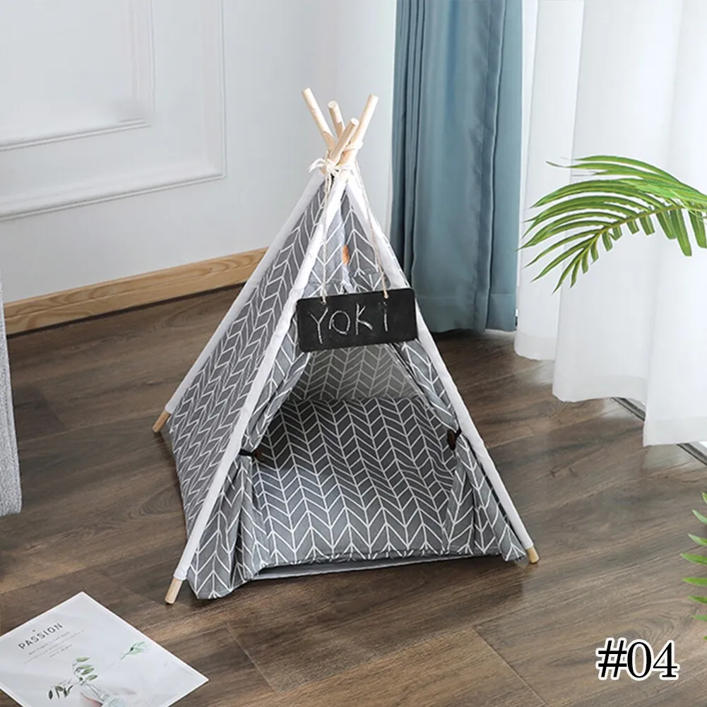 kennel removable Canvas Tent Pet house