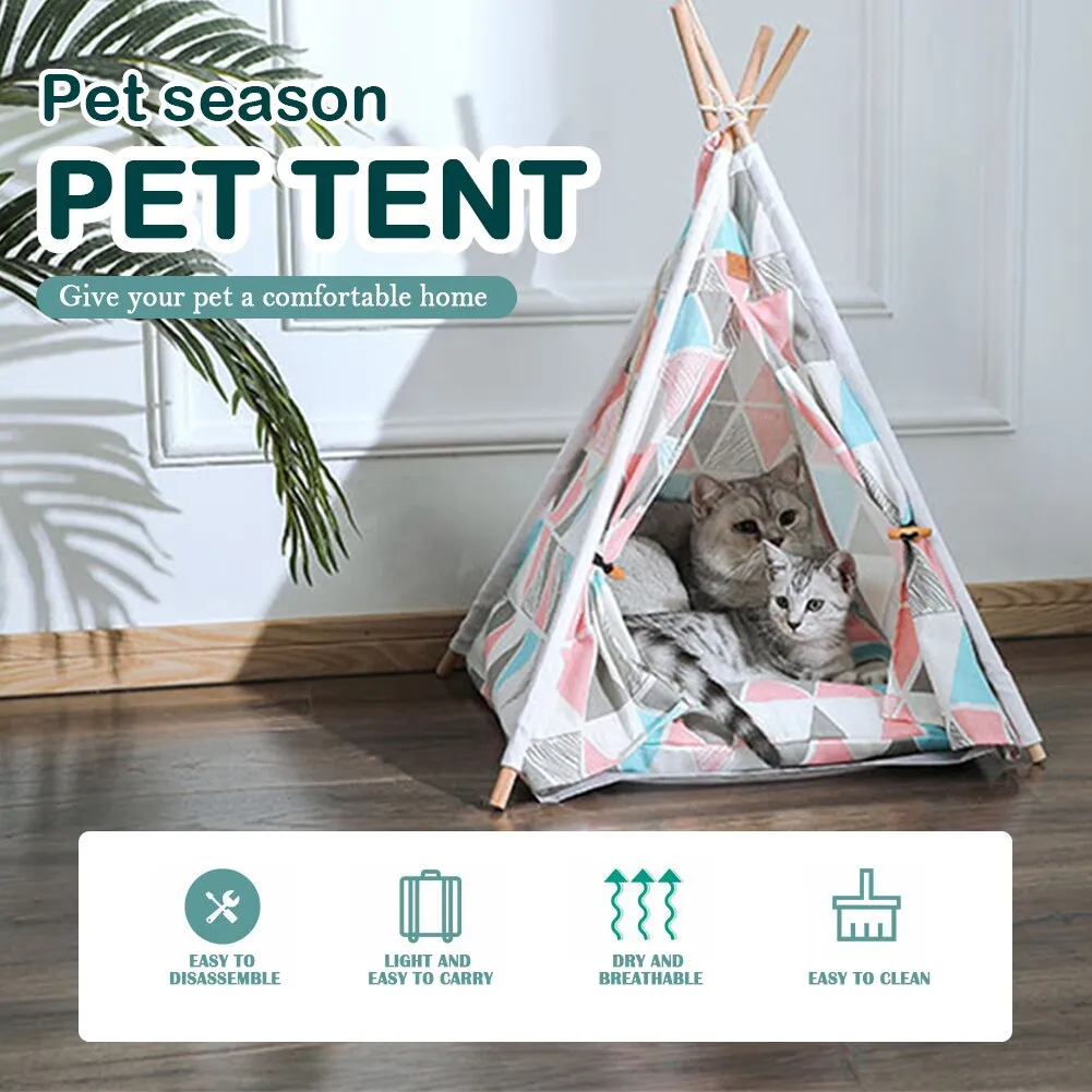 kennel removable Canvas Tent Pet house