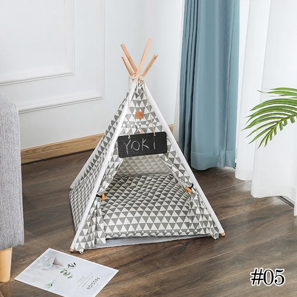 kennel removable Canvas Tent Pet house