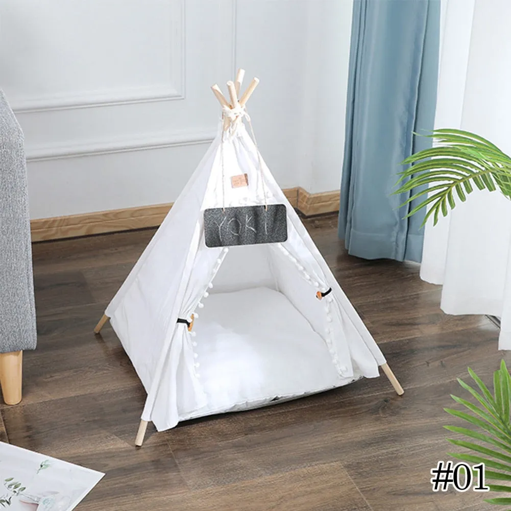 kennel removable Canvas Tent Pet house