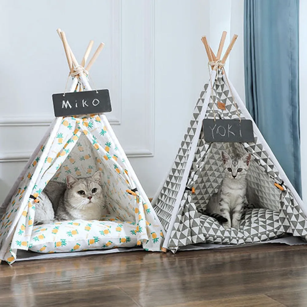 kennel removable Canvas Tent Pet house