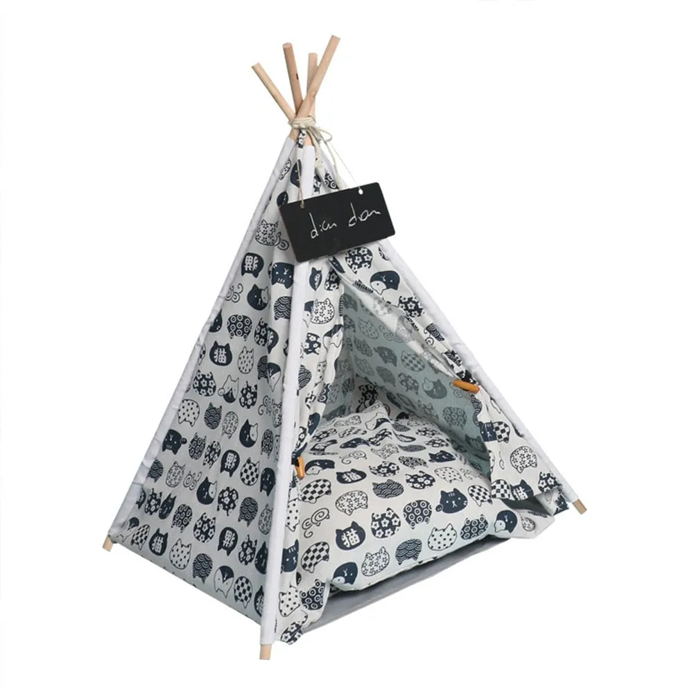 kennel removable Canvas Tent Pet house