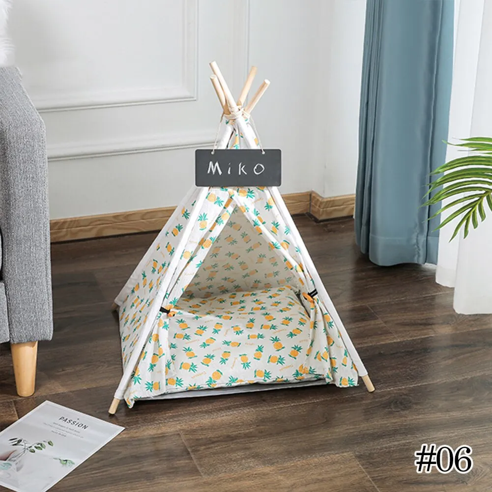 kennel removable Canvas Tent Pet house