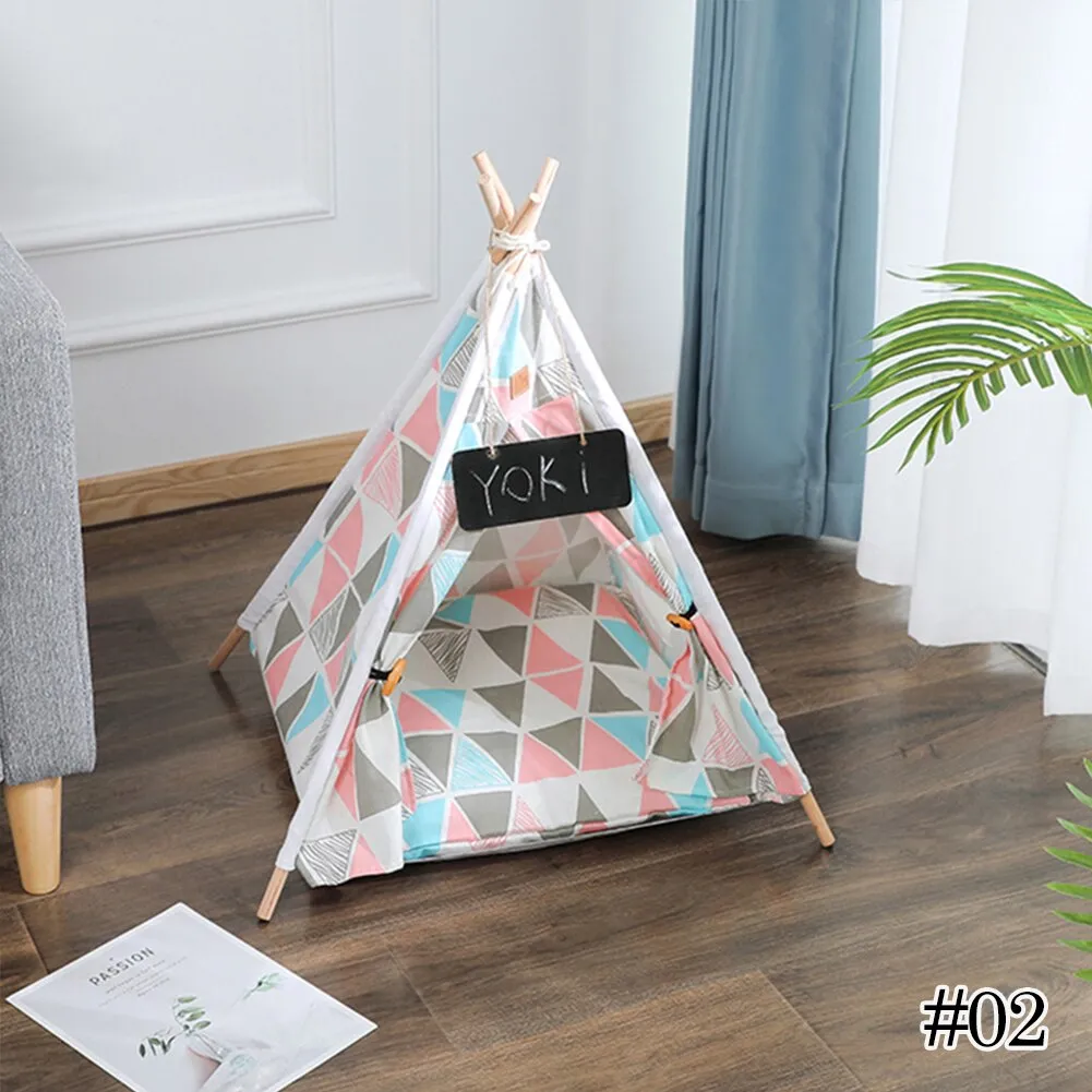kennel removable Canvas Tent Pet house