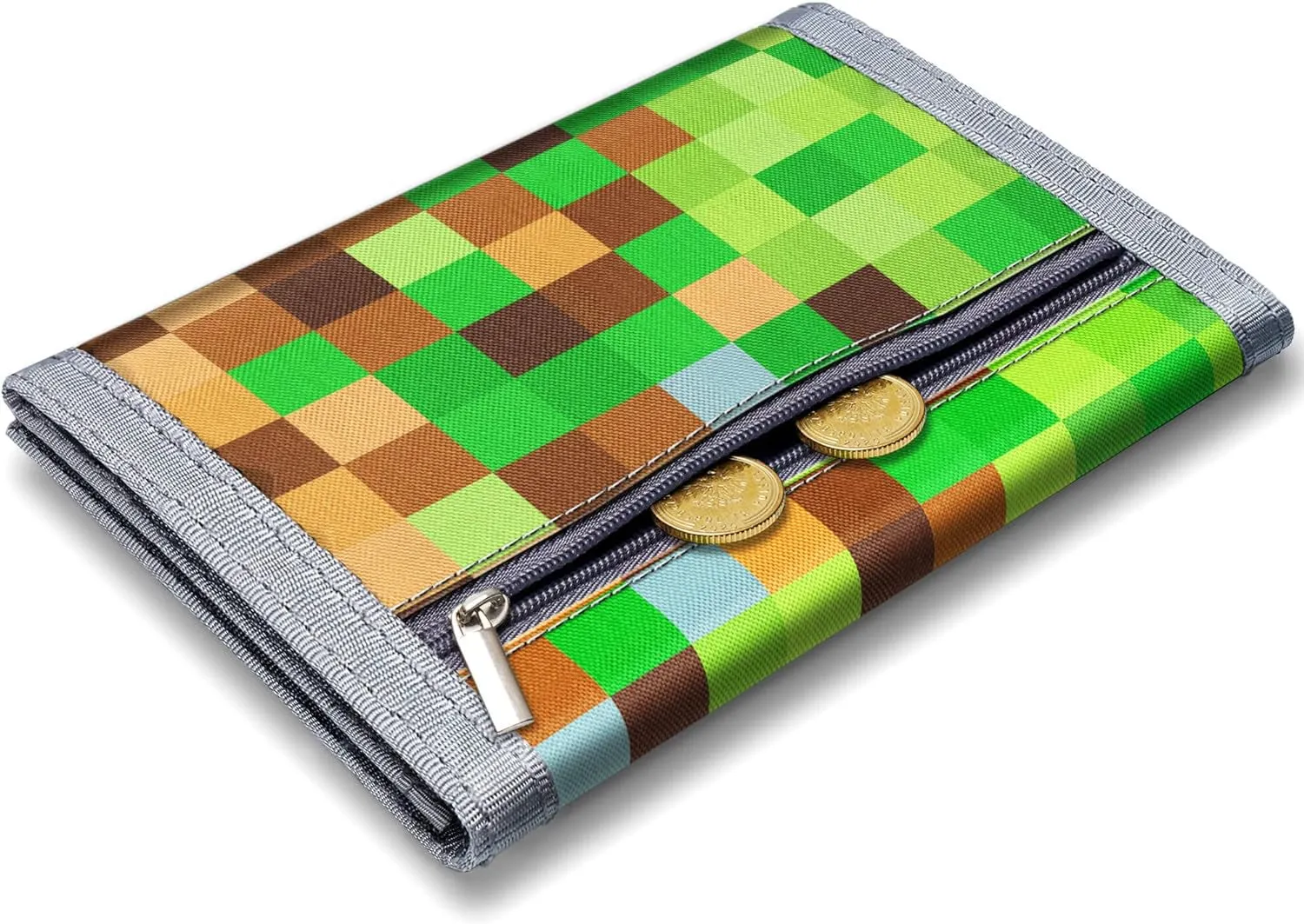 Kids Trifold Wallet for Boys Girls Ages 4-18